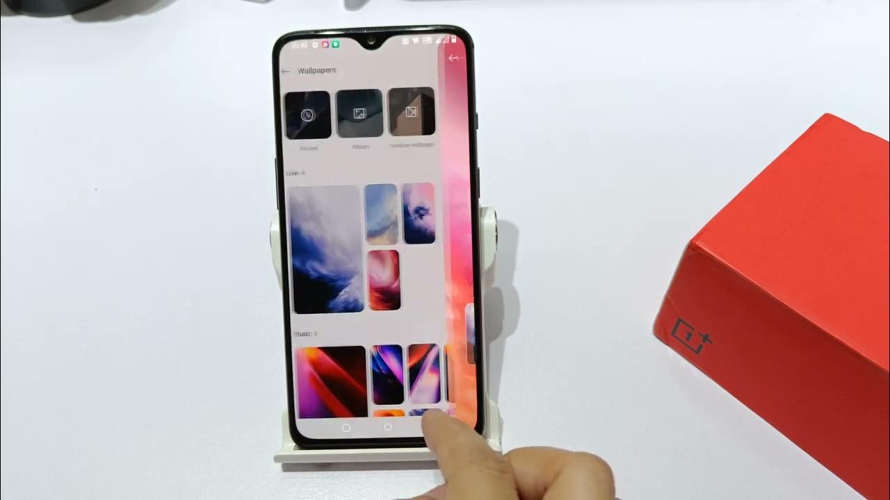 How to change live wallpaper in oneplus 7 pro oneplus 7 me live