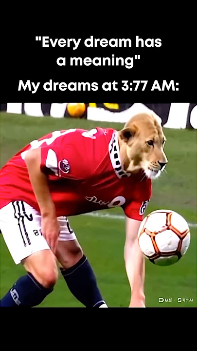 “Every dream has a meaning”