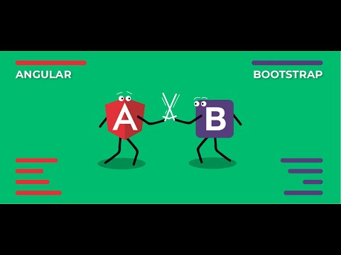 Video: ¿El material angular usa bootstrap?