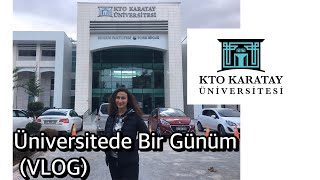 Kto Karatay Üni̇versi̇tesi̇nde Bi̇r Günüm Okul Vlog