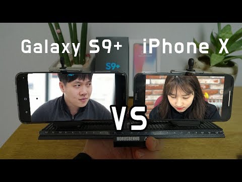 [4K] 갤럭시S9 플러스 vs 아이폰X 카메라 비교! (Galaxy S9 Plus vs iPhone X - Camera test)
