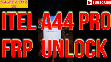 I tel a44 pro frp unlock by miracle crack