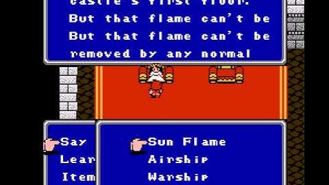 Final Fantasy II (english translation) (NES) - Vizzed.com GamePlay (rom hack) warship plan