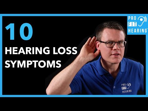 Video: Hearing Impairment Symptoms