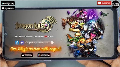 DRAGON NEST: REBIRTH OF LEGEND (UPCOMING) 2025 Online-RPG Mobile OBT Pre-Register
