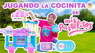 🍳JUGANDO COCINITA de MIS PASTELITOS 🍰🍭 ¿CARA O BARATA?💲 ¿VALE LA PENA? 🤔