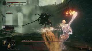 Elden Ring Margit boss fight | Gameplay (no commentary)