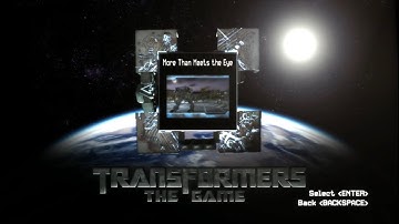 Transformers: The Game – Chapter: More Than Meets the Eye (Part 1) Full Walkthrough