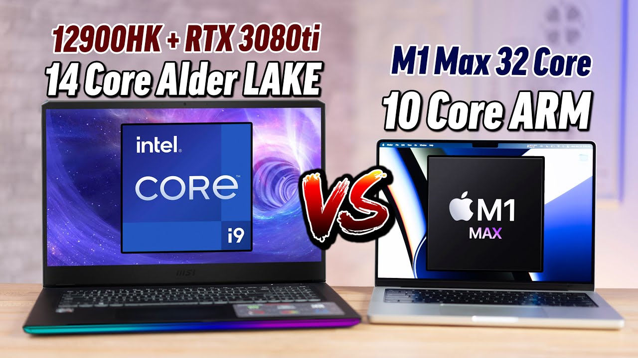 Download Alder Lake i9 12900HK vs M1 Max - Performance Comparison!