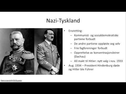 Video: Hvorfor kom Hitler til magten?