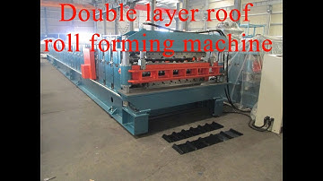 Zhongyuan double layer roll forming machine |2022 year