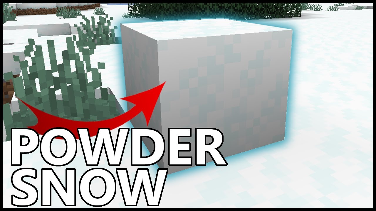 How To Get POWDER SNOW In Minecraft