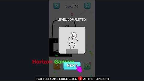 Save Stickman Puzzle LEVEL 44 - Gameplay Walkthrough Android IOS