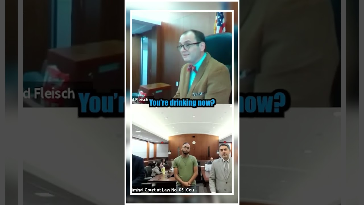 "Unbelievable! Man Shows Up DRUNK to Court – Judge Is SHOCKED!" 