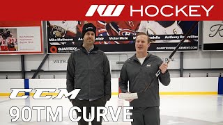 CCM P90TM Blade Curve // On-Ice Insight