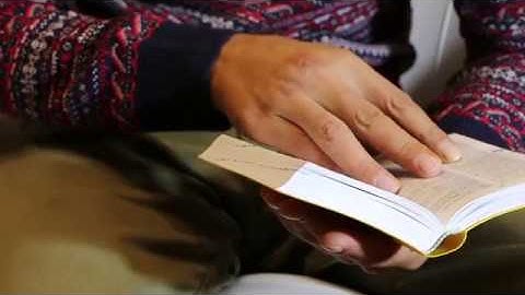 Flicking Through Book (UHD Background Video)