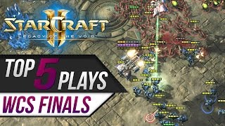 Starcraft 2: TOP 5 Plays - WCS GLOBAL FINALS