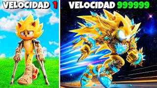 Mejorando a LIGHTSPEED SUPER SONIC en GTA 5 !! (Sonic Movie mod)