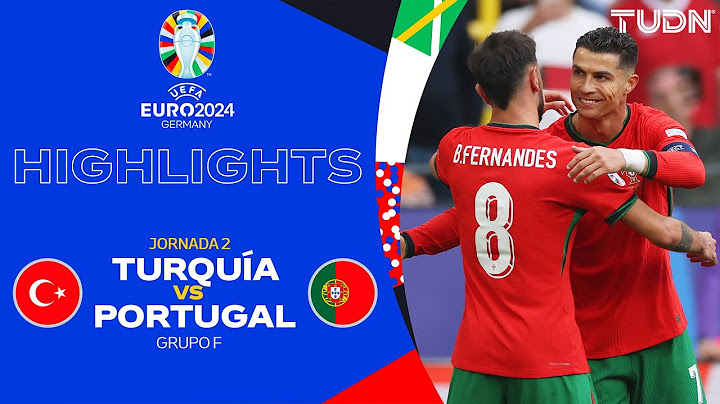 HIGHLIGHTS - Türkiye vs. Portugal | UEFA EURO 2024 - Group D | TUDN