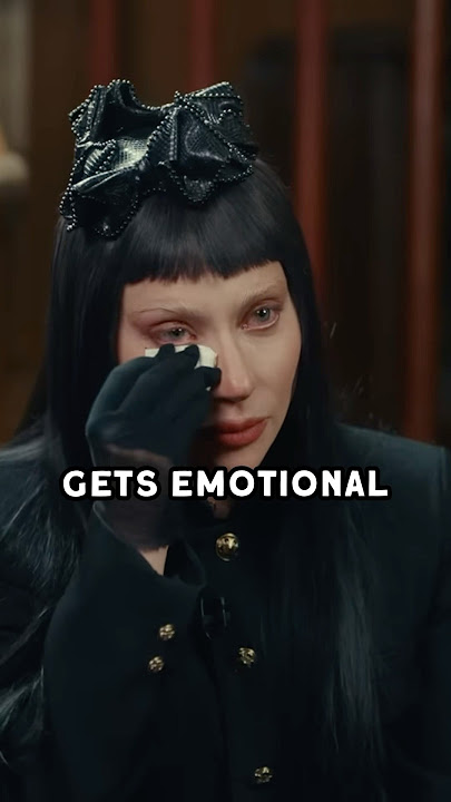 Lady Gaga Tears Up After This Question #shorts