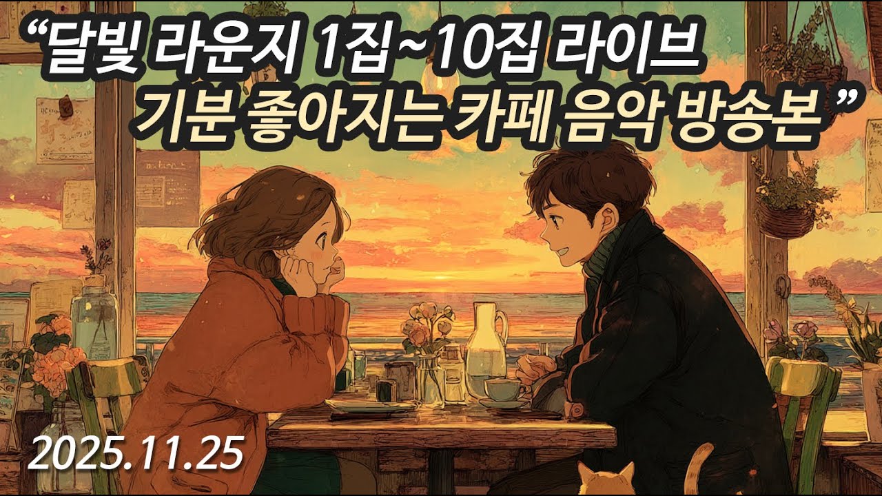 카페에서 듣기 좋은 음악 / (중간광고 없음) 100곡 연속듣기 달빛라운지🌙 (1집-10집) 겨울에 틀어 놓기 좋은 노래 잔잔한 가요 앨범 카페음악 플레이리스트 노래모음