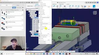 Fusion 360 CAM Tutorial 1.4 Stock From Preceding Setup