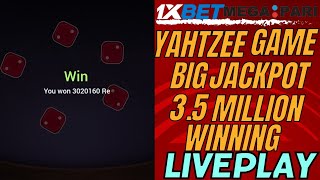 1xbet Yahtzee game winning tricks || 1xbet tricks to win || 1xbet winning tricks #1xbet #megapari screenshot 5
