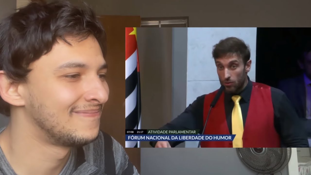 LÉO LINS E GUTO ZACARIAS NA ALESP - React