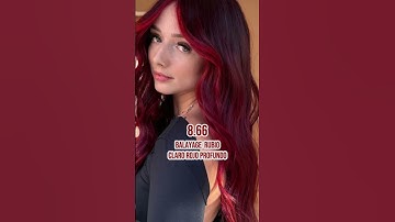 #shorts  5 colores rojos para pieles blancas #cabello #pelo #hair #redhair #copperhair #redbalayage