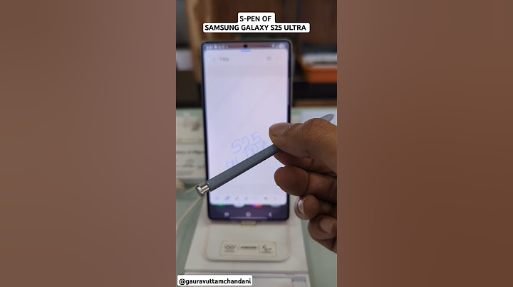 S PEN OF SAMSUNG GALAXY S25 ULTRA