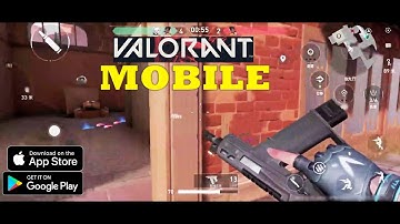 VALORANT MOBILE  NEW GAMEPLAY ANDROID IOS  2022