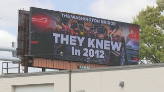 Billboards blast state for Washington Bridge closure, demand accountability