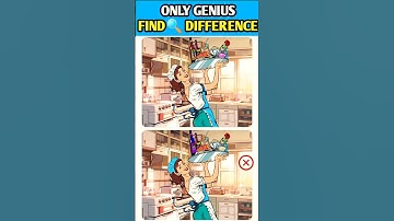 Can You Find Difference between these two images IQ test for IQ Test reddles and puzzles #shortvideo