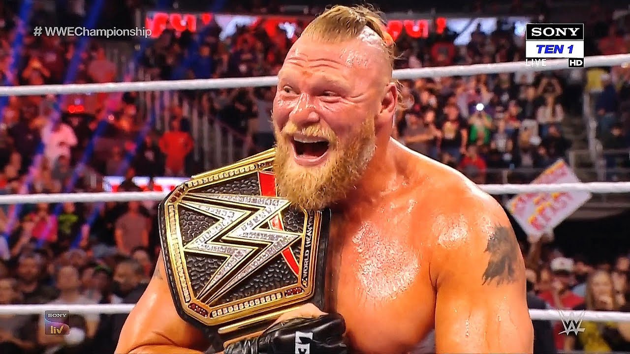 BROCK LESNAR WINS WWE CHAMPIONSHIP DAY 1 ~ WWE DAY 1 PPV HIGHLIGHTS