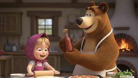 Masha and Bear Gameplay Part-3 #masha #pizza @bear @mashandbear @pizzaria