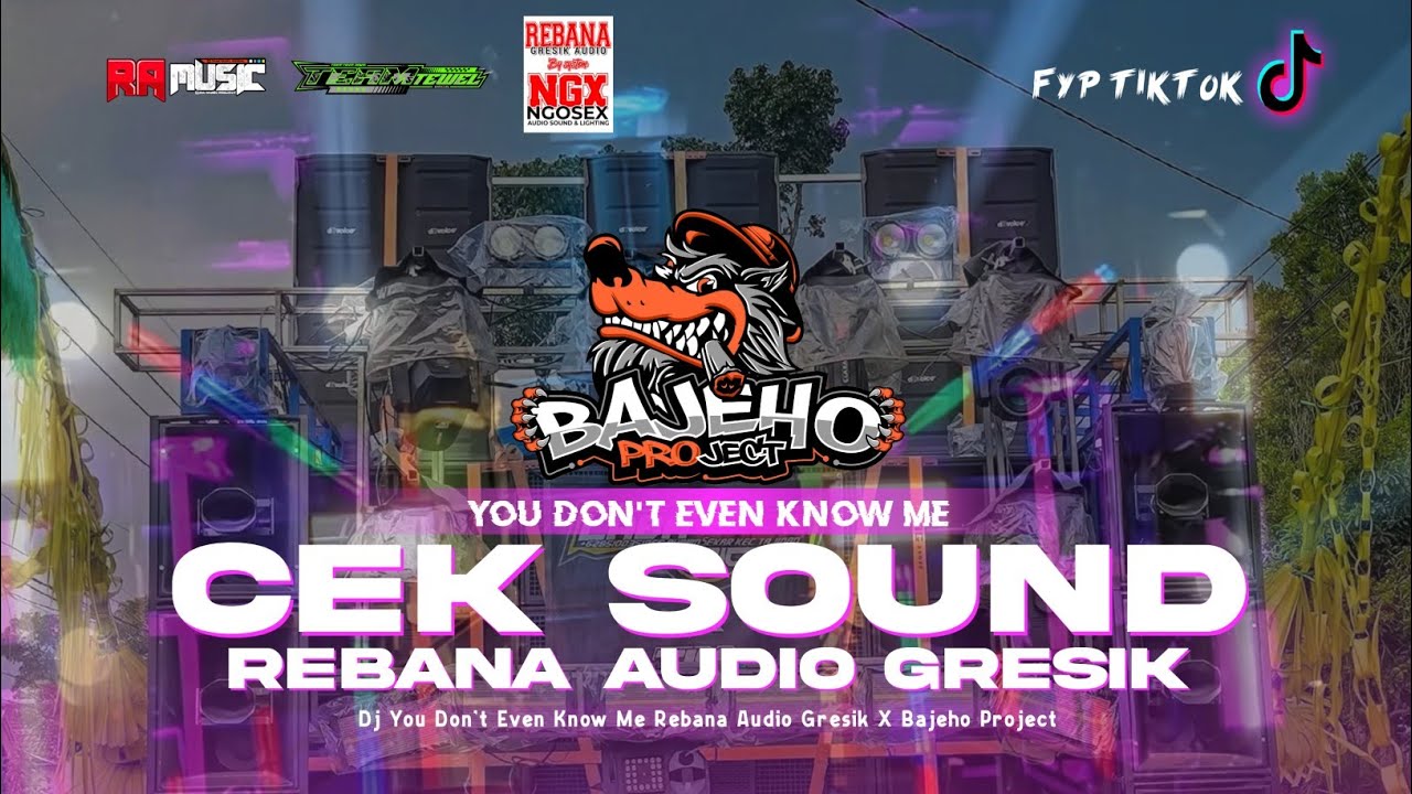 Dj battle cek sound Middle  Nrotok You Don't Even Know Me Rebana Audio Gresik X Bajeho Project 2025
