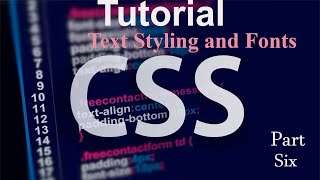 CSS Text Styling and Font Property | CSS Tutorial for Beginners  in Amharic  #06
