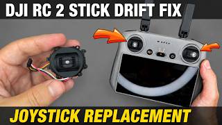 DJI RC 2 Joystick Replacement | Fix Stick Drift & Calibration