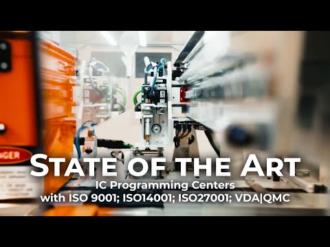 State of the Art IC Programming Centers with ISO 9001; ISO14001; ISO27001; VDA|QMC | EPS Global