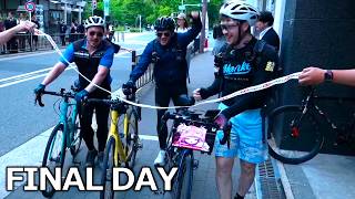 THE FINAL DAY OF CYCLING TO OSAKA | Cyclethon 5 Day 15 Finale
