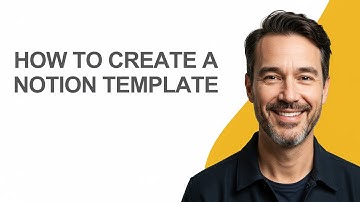 How to Create a Notion Template - KevinHowTo