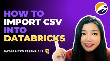 #Databricks Essentials: How to import CSV files in Databricks