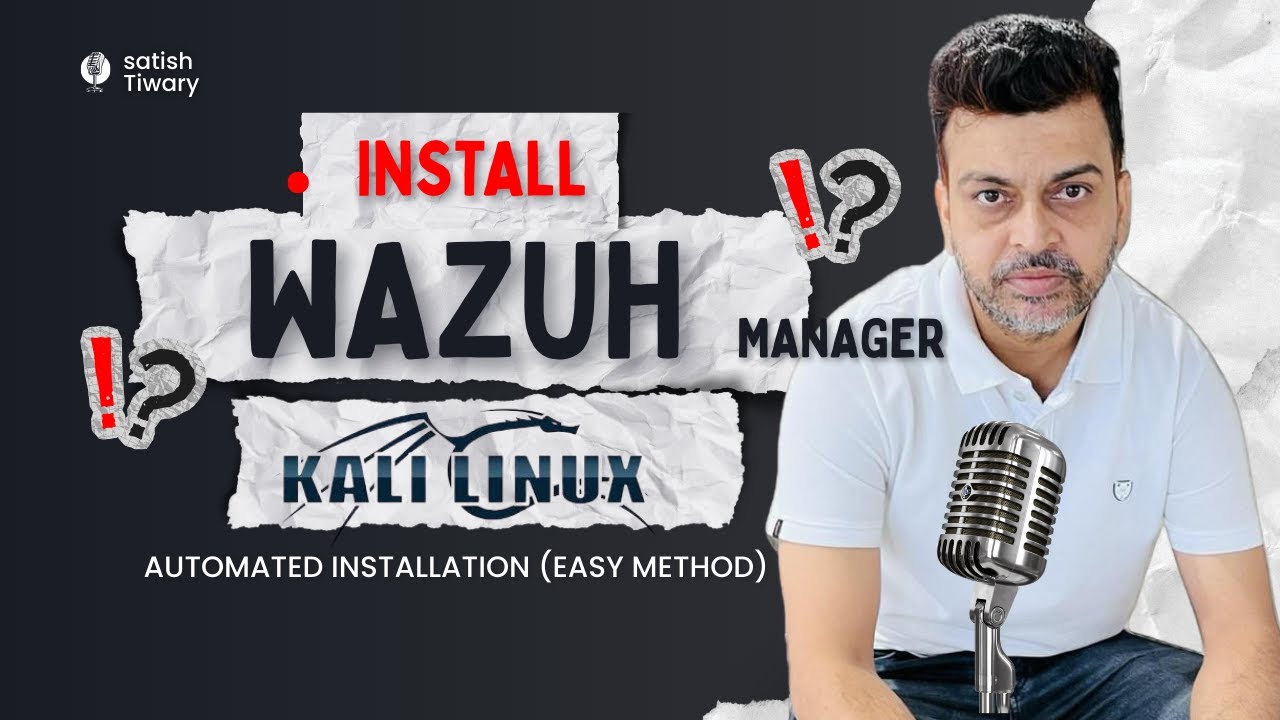 Wazuh Manager Installation on Kali Linux - YouTube