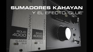 Los Sumadores Kahayan Y El Efecto Glue. Epsilon 32-500