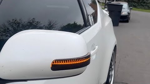 ￼Sequential mirror turn signal install on my 2015 Scion Tc