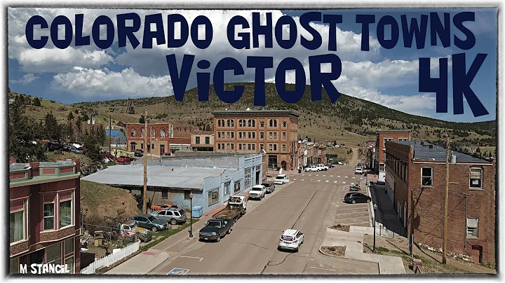 Victor, Colorado 4K - Colorado Ghost Towns (DJI Ma...