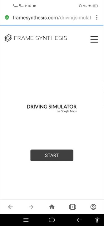 Que tal dirigir no Google Maps? Com o Driving Simulator 3D, isso