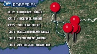USPS offers reward for information after mail carriers were robbed in WNY