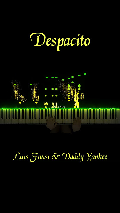 Luis Fonsi & Daddy Yankee - DESPACITO Piano Cover #Despacito #LuisFonsi #PianellaPianoShorts