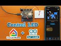 Smart control led with arduino iot cloud and google home  google home projects